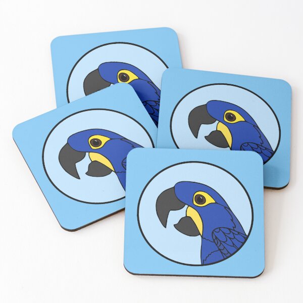 Item preview, Hyacinth Macaw designed and sold by nolessjess.