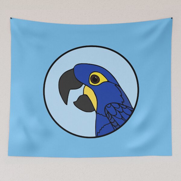 Item preview, Hyacinth Macaw designed and sold by nolessjess.
