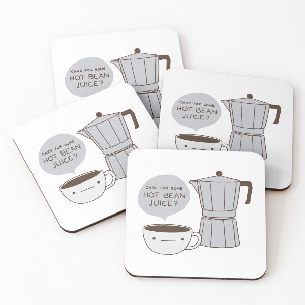 Item preview, Coffee, aka HOT BEAN JUICE designed and sold by cheezup.