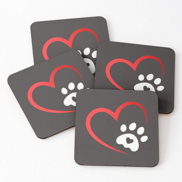 Item preview, Womens Cute Dog Paw T Shirts Summer Casual Short Sleeve Heart Love Graphic Printed Shirt Tops designed and sold by OSTONSHOP.