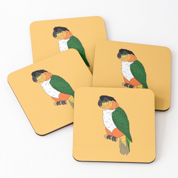 Item preview, Black-Headed Caique designed and sold by nolessjess.