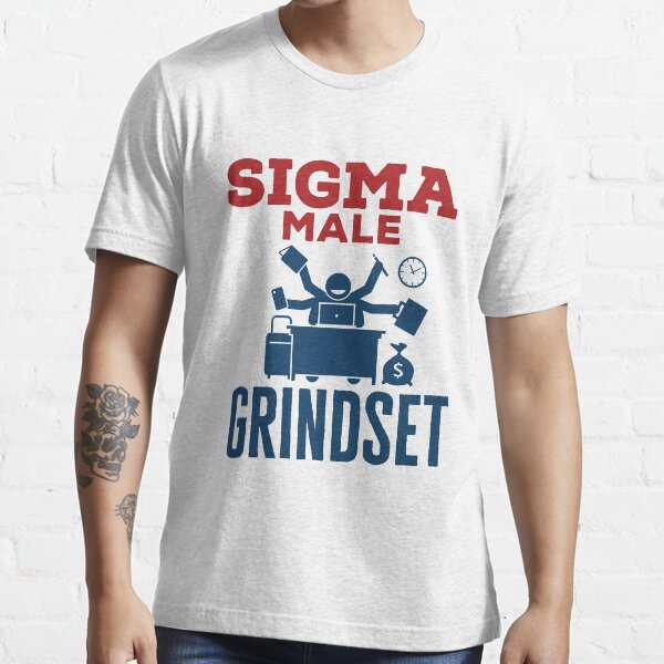  Gigachad Average Sigma Male Grindset Meme Sweatshirt