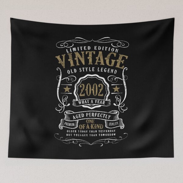 Item preview, 20 Birthday Old Style Legend Vintage 2002 designed and sold by Dubbra.