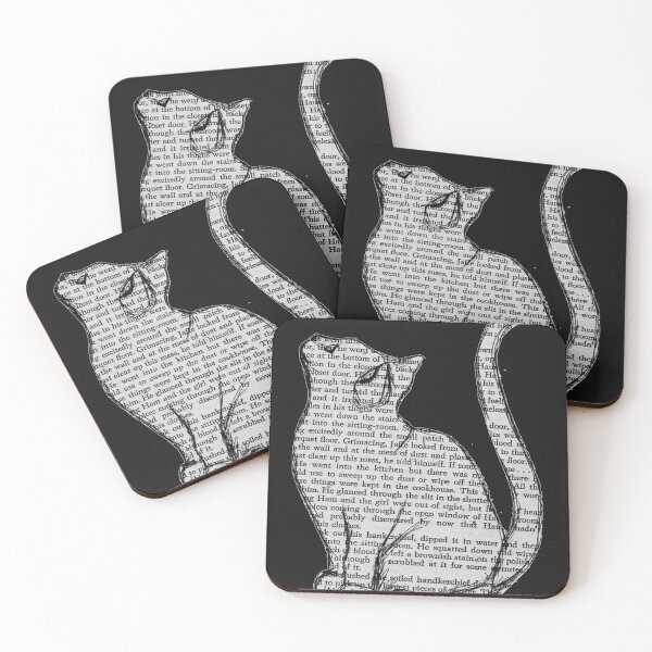 Item preview, cat reading book designed and sold by momshow.