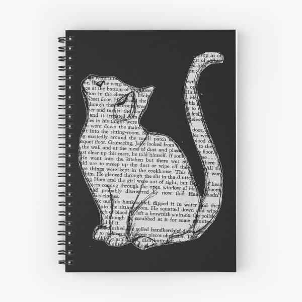 Item preview, cat reading book designed and sold by momshow.
