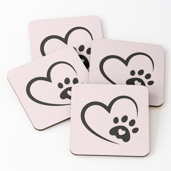 Item preview, Womens Cute Dog Paw T Shirts Summer Casual Short Sleeve Heart Love Graphic Printed Shirt Tops designed and sold by OSTONSHOP.