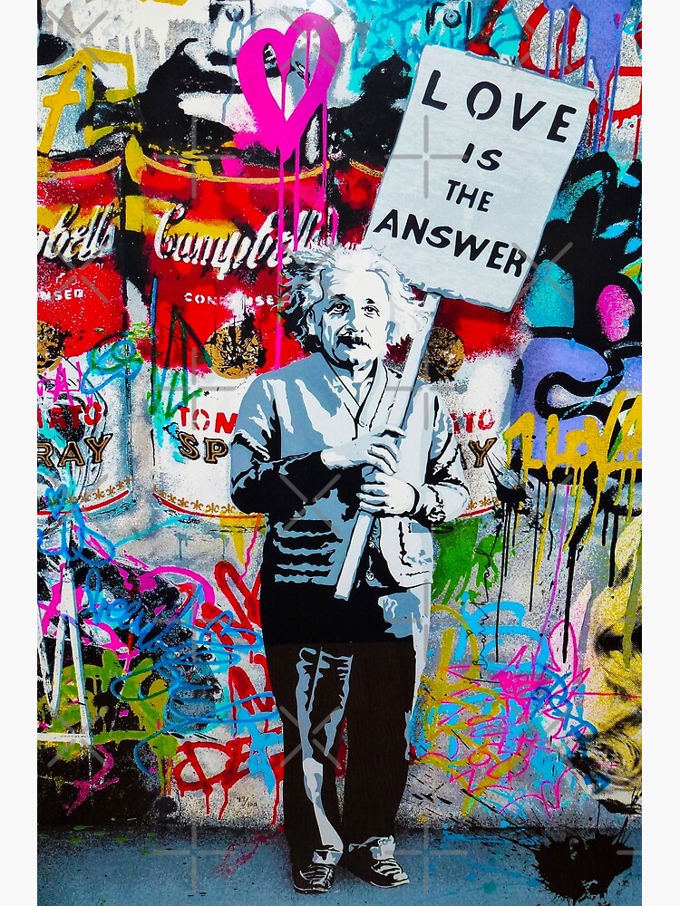 Poster Banksy - Love is the answer