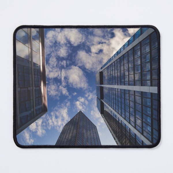 Item preview, Looking up at office towers Frankfurt skyline designed and sold by Chris-Thodd.