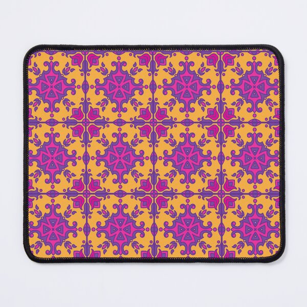 Item preview, azulejo print - fuschia designed and sold by MagpieMuddles.