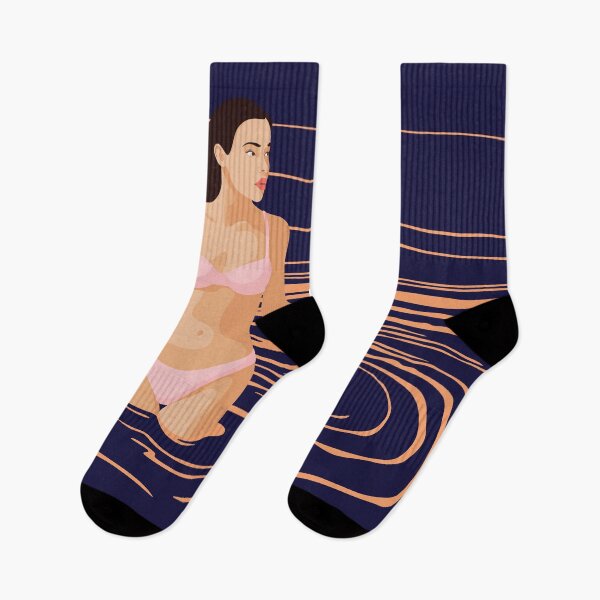 Item preview, Woman Wading Through Water designed and sold by zykydesigns.