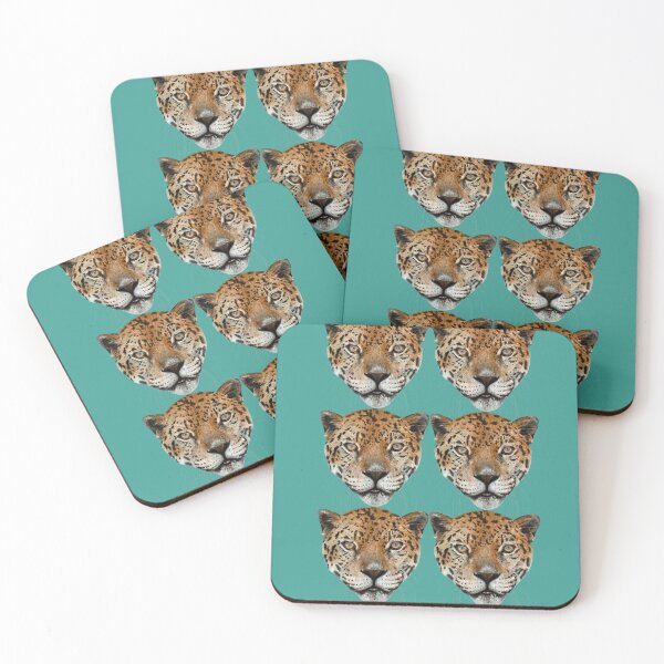 Item preview, Jaguar heads designed and sold by CLBArtDesign.