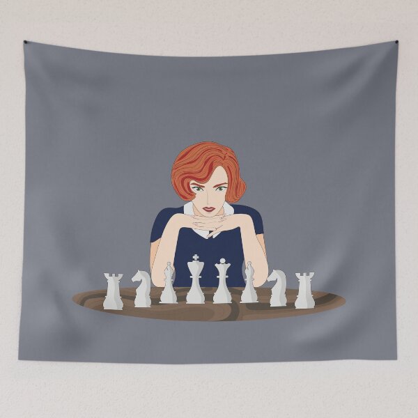Item preview, Beth Harmon Chess Queen Gambit  designed and sold by NamColors.