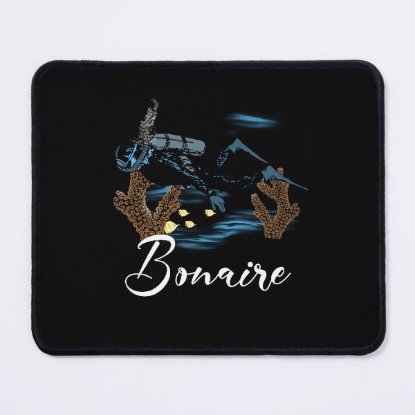 Item preview, Bonaire souvenir coral marine fish scuba diving  designed and sold by TipTopTapo.