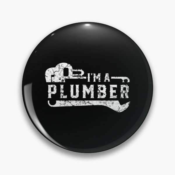 Item preview, I'm A Plumber V-Neck T-Shirt designed and sold by amberk1cira.