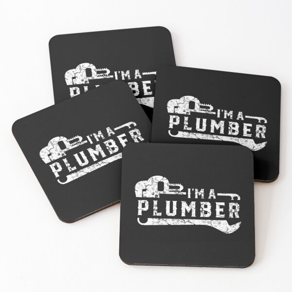 Item preview, I'm A Plumber V-Neck T-Shirt designed and sold by amberk1cira.