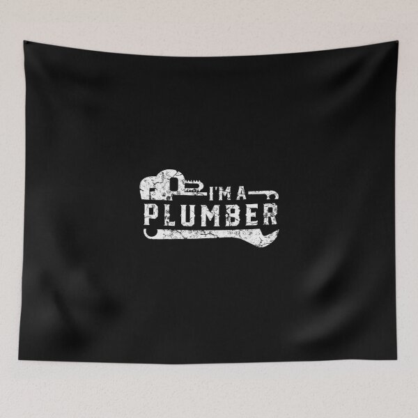 Item preview, I'm A Plumber V-Neck T-Shirt designed and sold by amberk1cira.