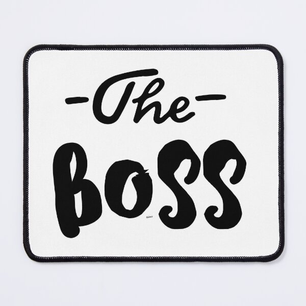 Item preview, the boss designed and sold by MagpieMuddles.