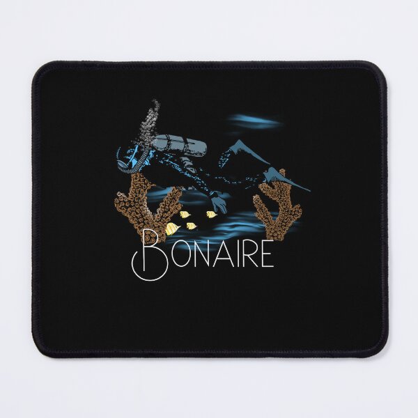 Item preview, Bonaire souvenir coral marine fish scuba diving  designed and sold by TipTopTapo.