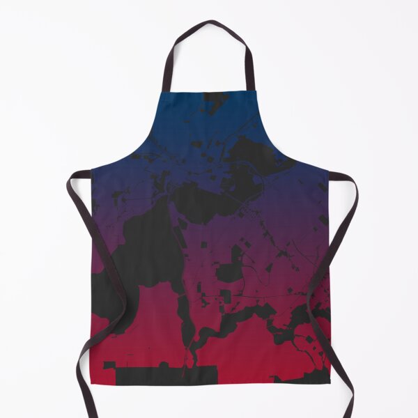 Item preview, Perth Map Art Pink Blue Australia designed and sold by EpicMaps.