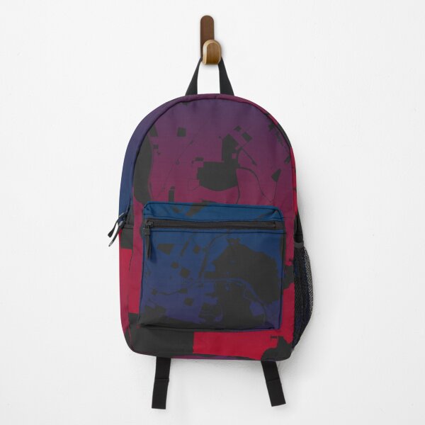Item preview, Perth Map Art Pink Blue Australia designed and sold by EpicMaps.