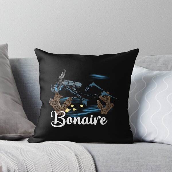 Aperçu de l'œuvre Plongée sous-marine avec des poissons marins coralliens souvenir de Bonaire créée et vendue par TipTopTapo.