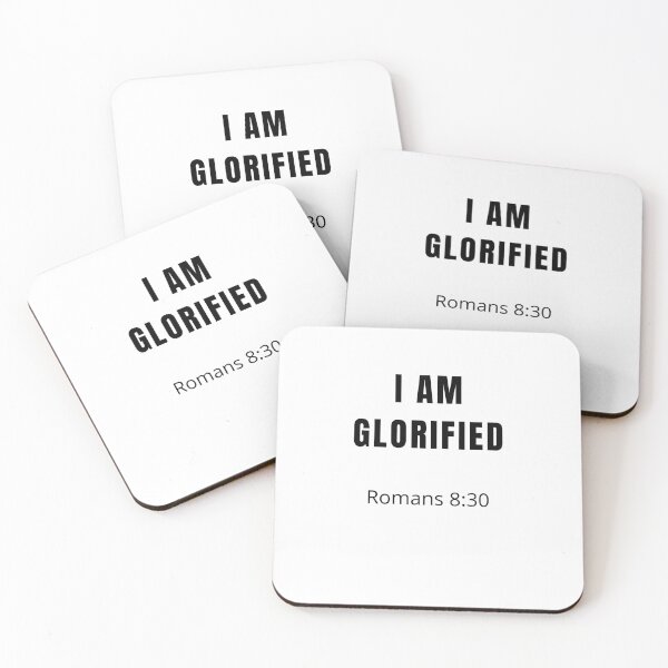 Item preview, Glorified, Believe, Receiver, Forgiven, Bible verse, Bible, Verse, Christian, Jesus, God, Faith, Christianity, Religion, Lord, Motivational, cute, Grace, Quotes. Christian quotes. designed and sold by Isheshop.