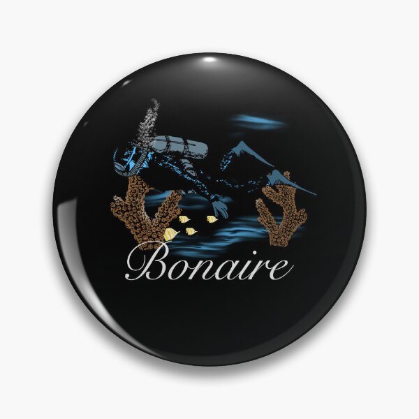 Item preview, Bonaire souvenir coral marine fish scuba diving  designed and sold by TipTopTapo.