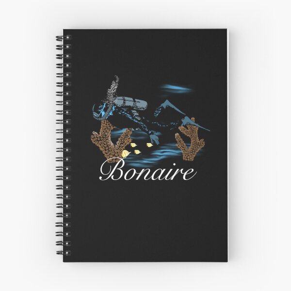 Item preview, Bonaire souvenir coral marine fish scuba diving  designed and sold by TipTopTapo.