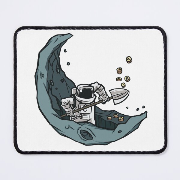 Item preview, fun design Crypto astronaut designed and sold by 1White-Rabbit.
