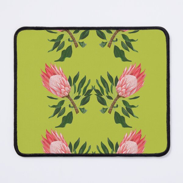 Item preview, Proteas on lime designed and sold by CLBArtDesign.