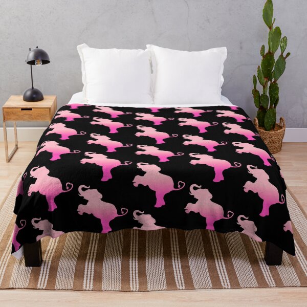 Item preview, Pink Ombre Elephant Love  designed and sold by Deborah Camp.