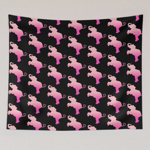 Item preview, Pink Ombre Elephant Love  designed and sold by Deborah Camp.