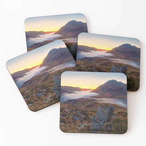 Item preview, Autumn sunrise Ogwen Valley designed and sold by Derren Jones.