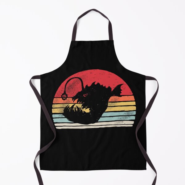 Item preview, vintage anglerfish retro sunset designed and sold by Awugraph.