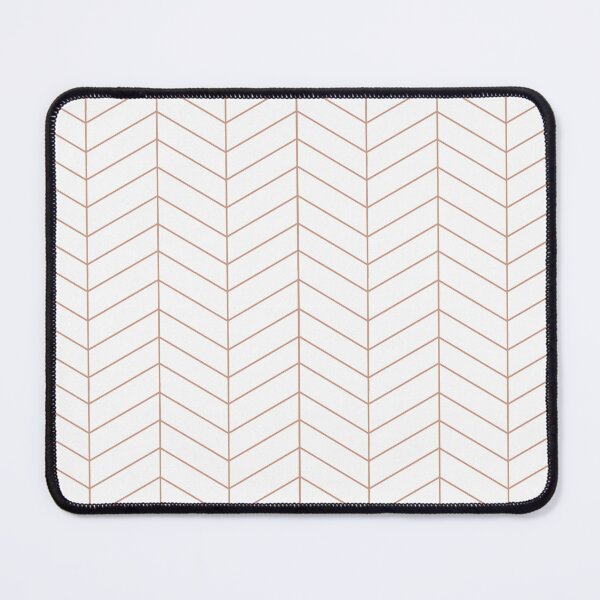Item preview, Herringbone - Rose Tan + White designed and sold by NolkDesign.