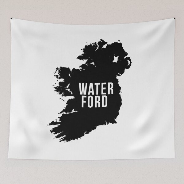 Item preview, Waterford, Ireland Silhouette designed and sold by CartoCreative.