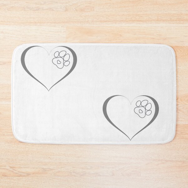 Item preview, Cute Dog Paw T Shirts Summer Heart Love Graphic Printed Shirt Tops designed and sold by Easywear.