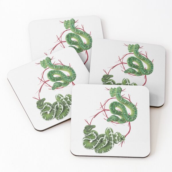 Item preview, Snakes on hawthorn  designed and sold by CLBArtDesign.