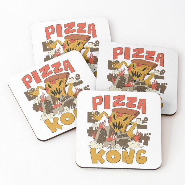 Item preview, Pizza monster attacking city designed and sold by 1White-Rabbit.