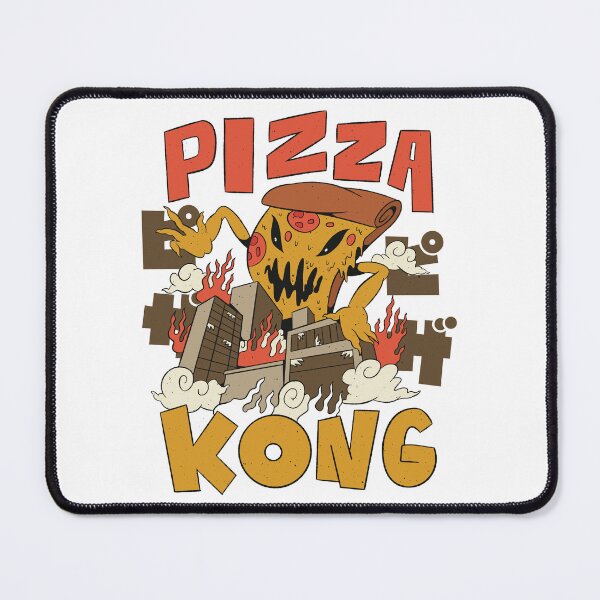 Item preview, Pizza monster attacking city designed and sold by 1White-Rabbit.