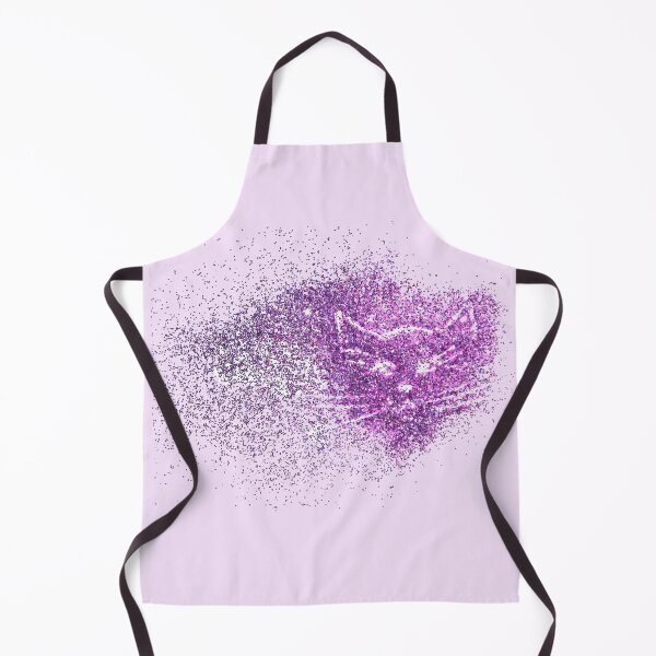 Item preview, Interesting Purple Glitter Cat On a Transparent Background designed and sold by branaghbel.