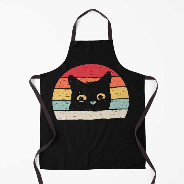 Item preview, Cute cat retro sunset designed and sold by Awugraph.