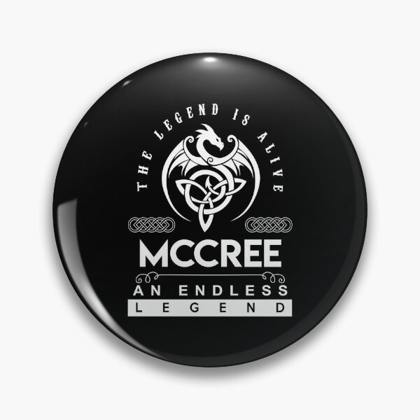 Item preview, Mccree Name T Shirt - Mccree The Legend Is Alive - An Endless Legend Gift Item Tee designed and sold by celiagomez456.