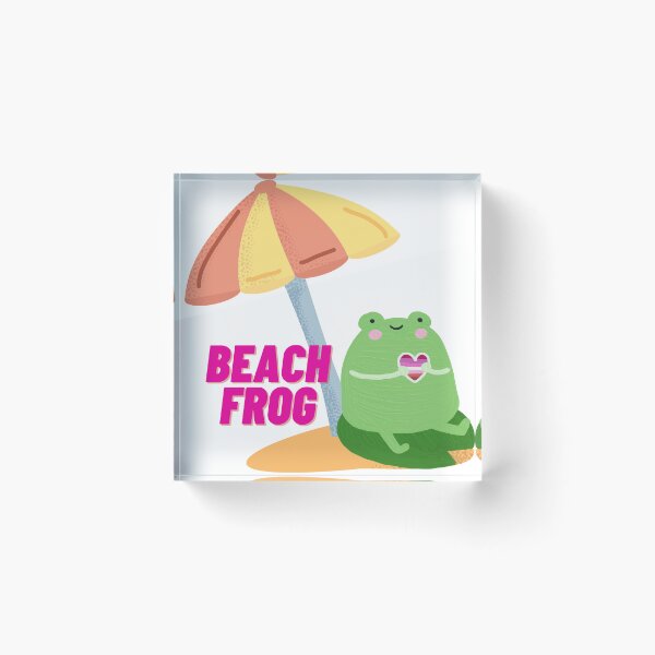 Item preview, Lovely Beach Frog  designed and sold by dineshshop1.
