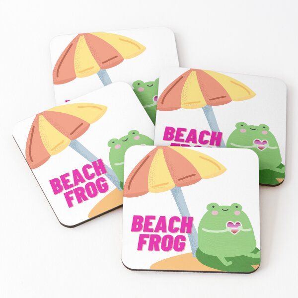 Item preview, Lovely Beach Frog  designed and sold by dineshshop1.