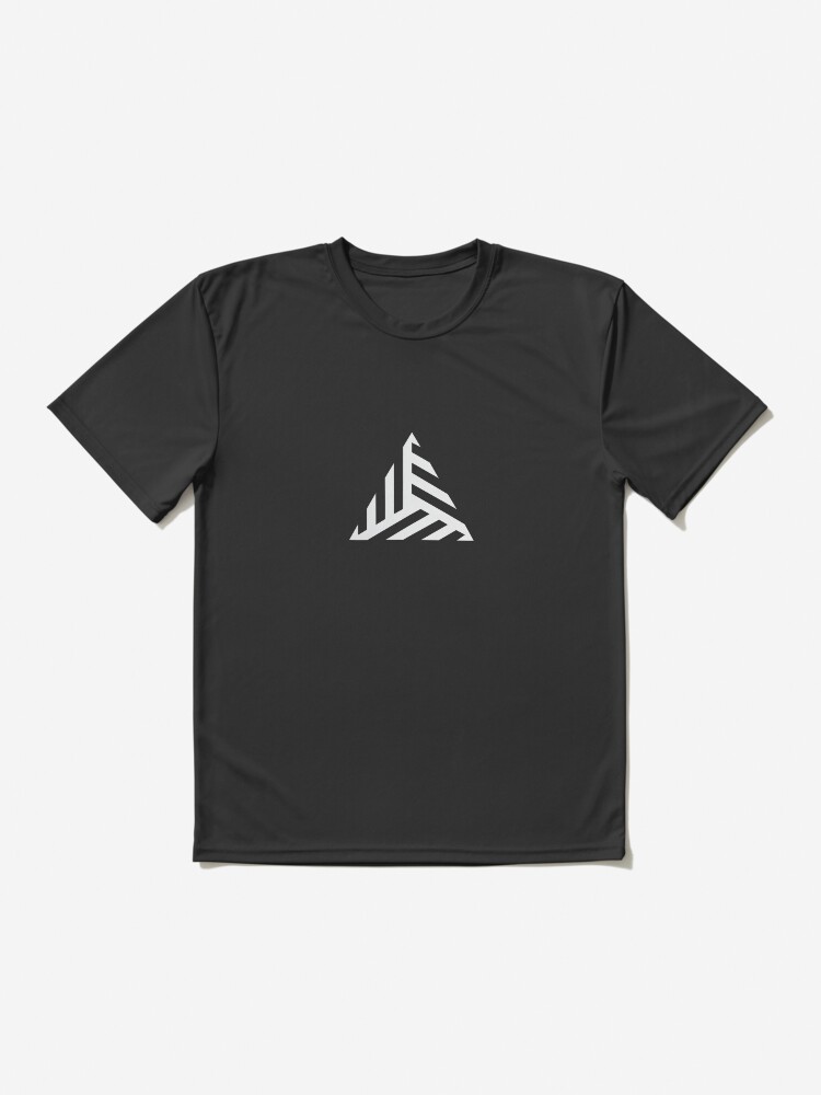 Aperçu 2 sur 7. T-shirt respirant avec l'œuvre Art géométrique minimaliste subtil créée et vendue par DiduWeer.