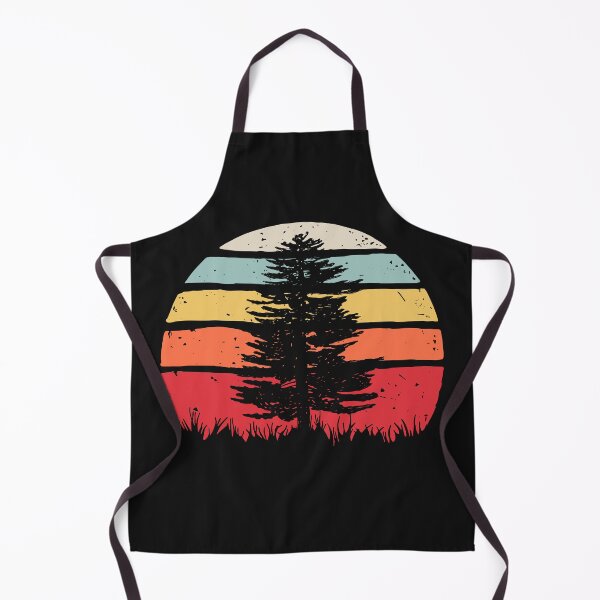 Item preview, Pine tree retro sunset designed and sold by Awugraph.