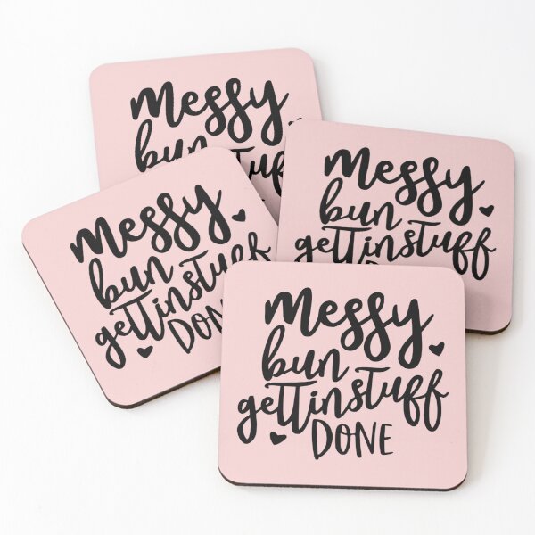 Item preview, Messy Bun Getting Stuff Done designed and sold by Froyd Wess.