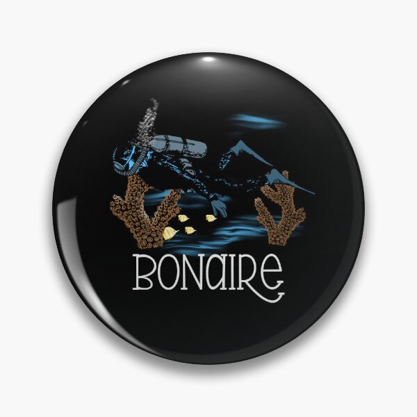 Item preview, Bonaire souvenir coral marine fish scuba diving  designed and sold by TipTopTapo.