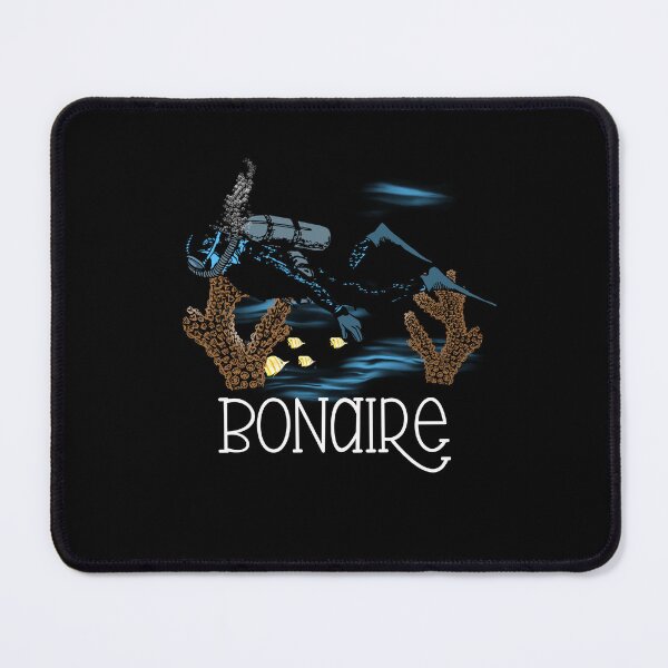 Item preview, Bonaire souvenir coral marine fish scuba diving  designed and sold by TipTopTapo.